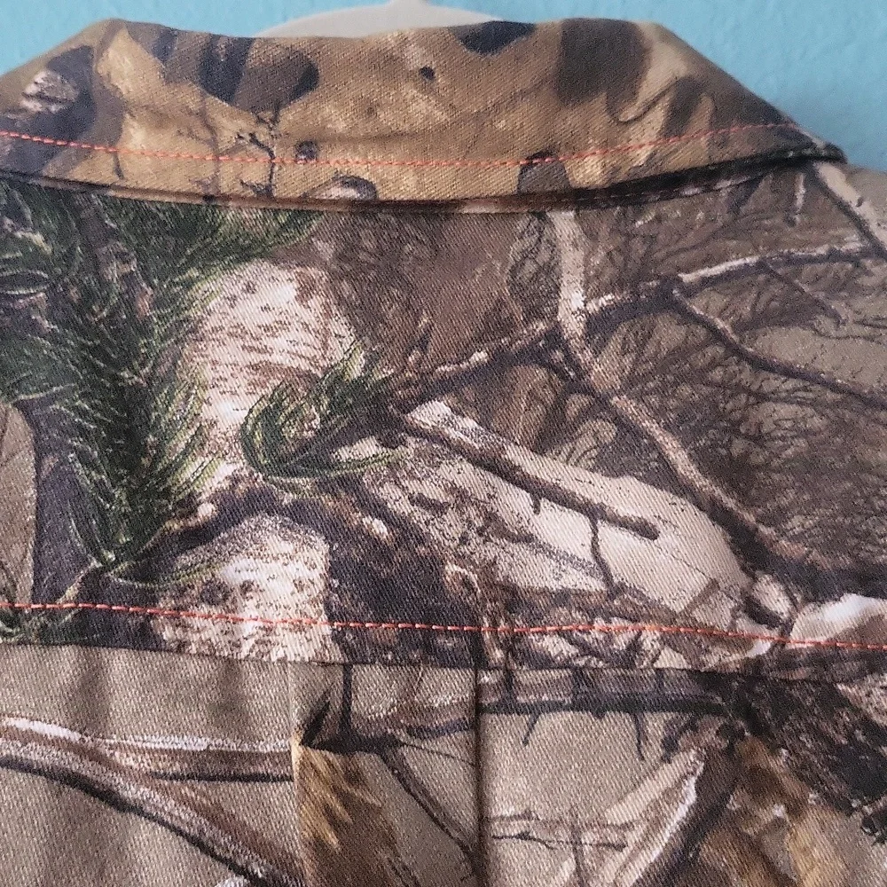 Realtree Duck Commander Camo Sporting Jacket Shirt
